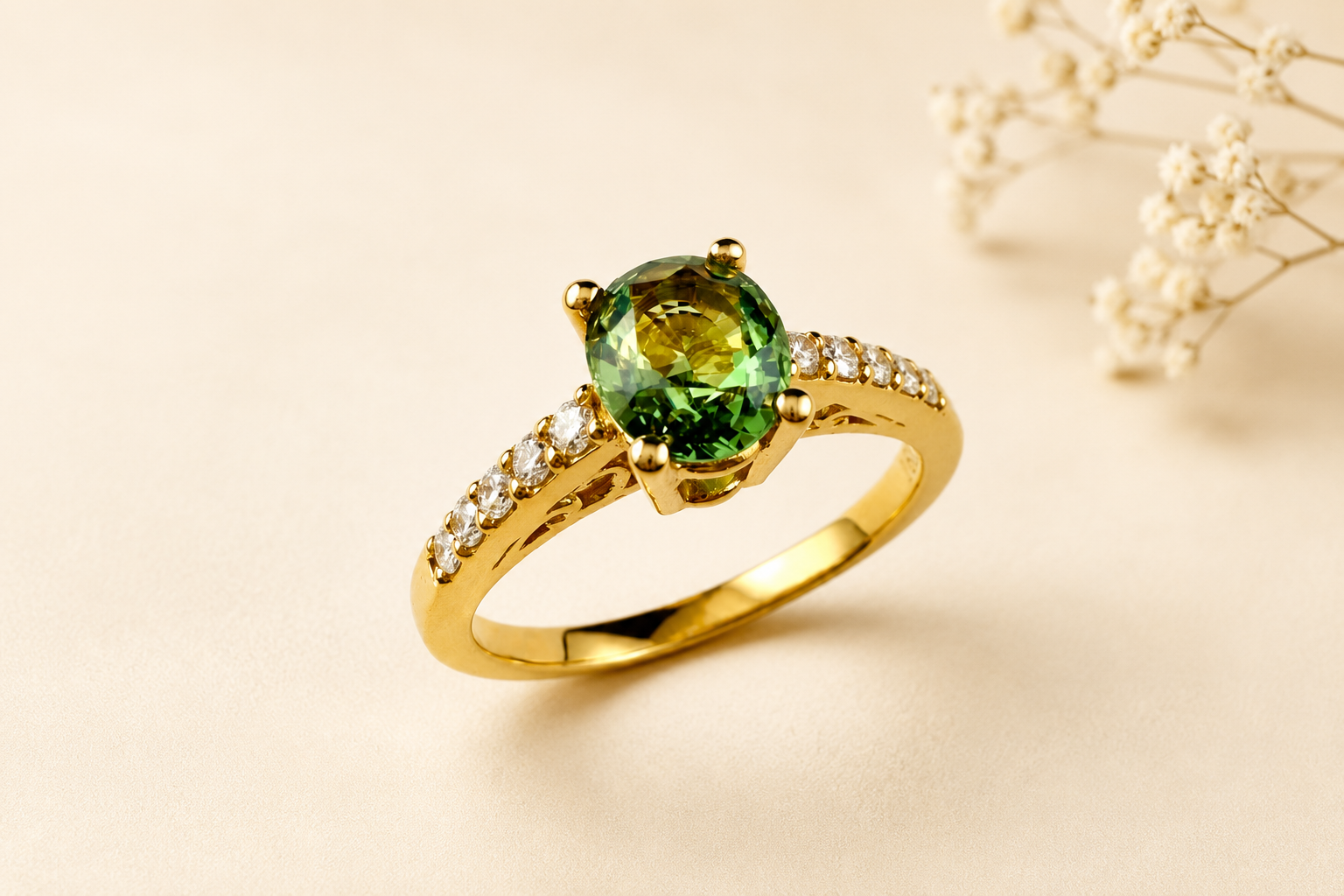 Peridot: August's Bold Green Birthstone and Why Custom Design Makes It Shine
