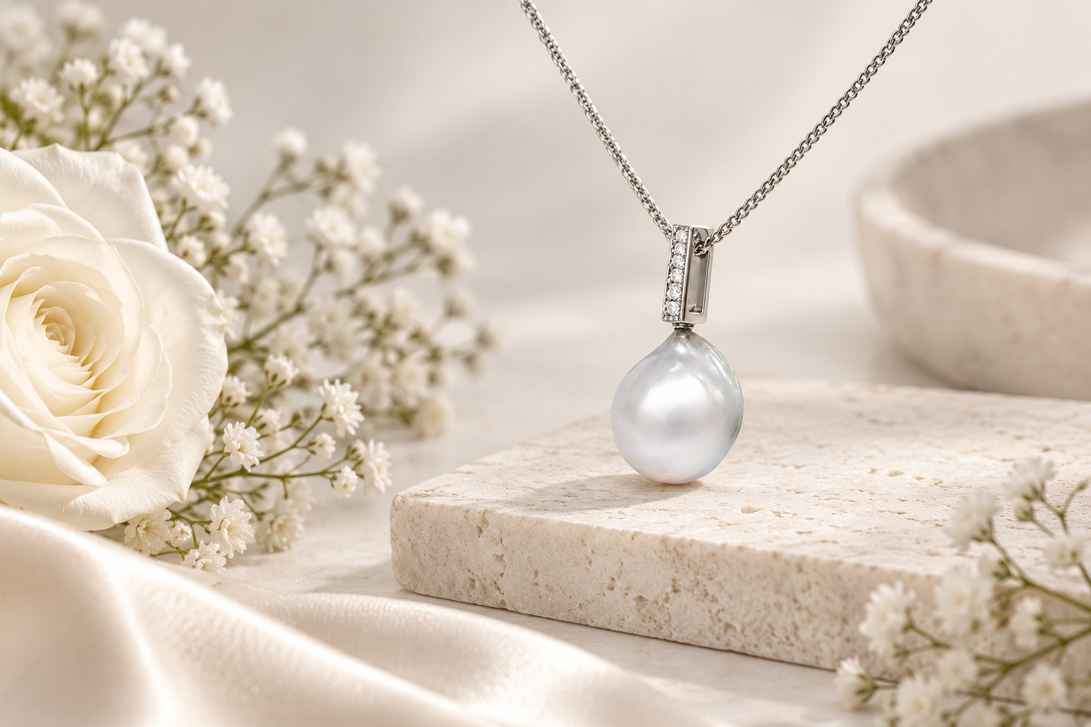 How to Care for a Pearl Necklace Between Restringing