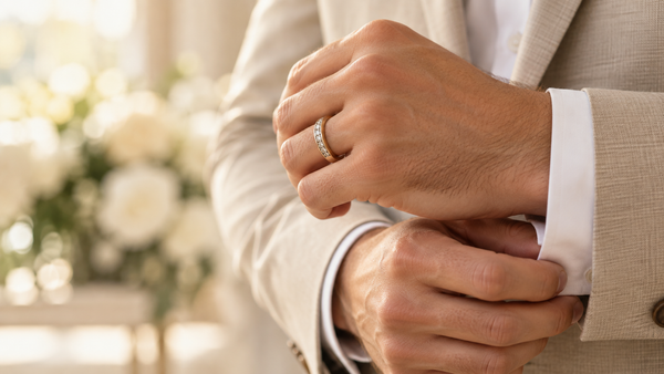 Men's Wedding Bands in North Vancouver: How to Choose the Right Metal, Fit and Finish